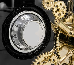 Portugal luxury mansion villa home password anti-theft stainless steel safe