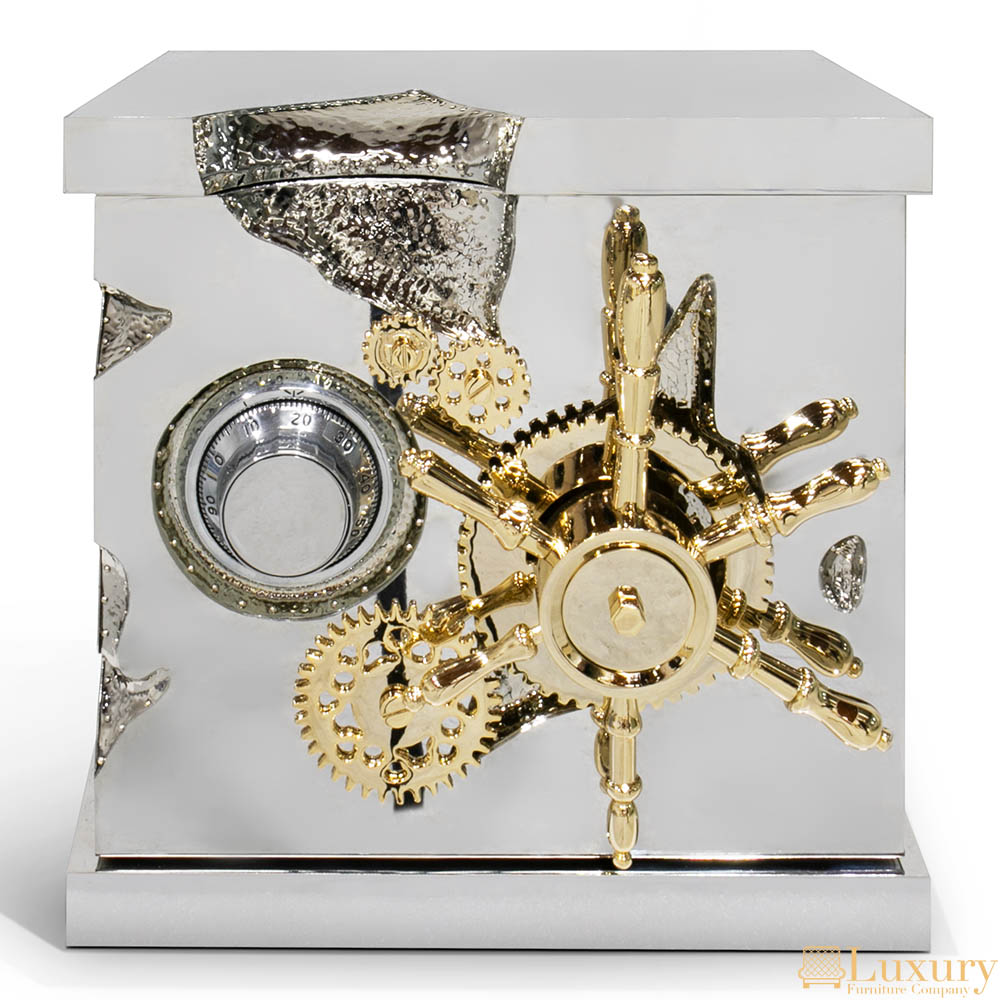 luxury mansion villa home password anti-theft stainless steel safe