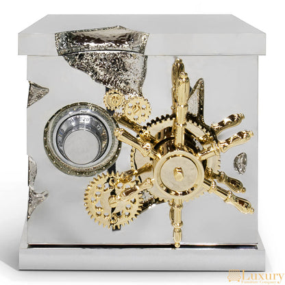 luxury mansion villa home password anti-theft stainless steel safe