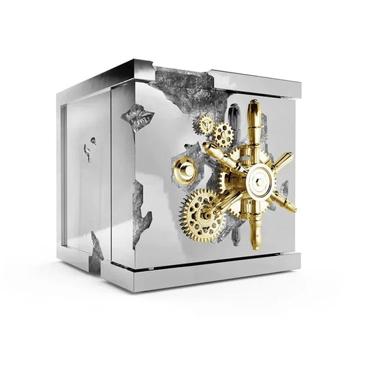 luxury mansion villa home password anti-theft stainless steel safe