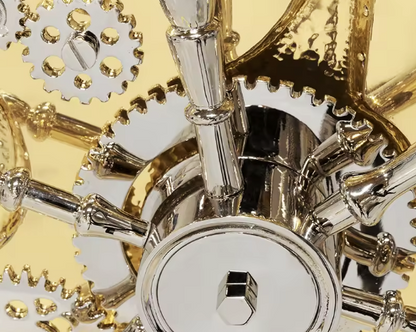 luxury villa home locking anti-theft stainless steel safe gold